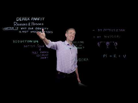 Derek Parfit: "Why our identity is not what matters"