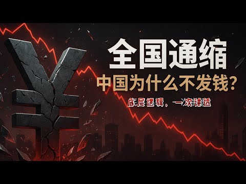 中国通缩两年了：为什么就是不发钱？真正原因你绝对没想过#中国通缩, #全民发钱, #以工代赈,