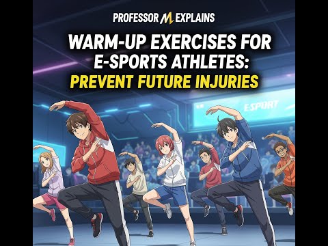 E-Sports - Gaming - Warm Up Exercises