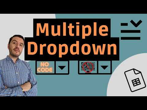 How to Create CONDITIONAL Dropdowns in Google Sheets WITHOUT Code! 🚦