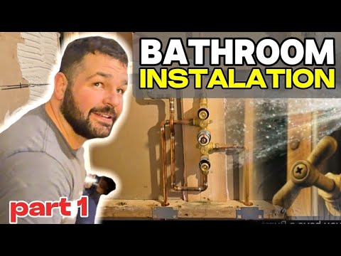 FITTING A BATHROOM FROM SCRATCH | PART 1