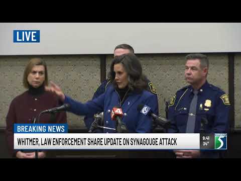 WATCH: Update on shooting at West Bloomfield synagogue