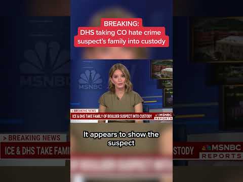 DHS taking CO hate crime suspect's family into custody