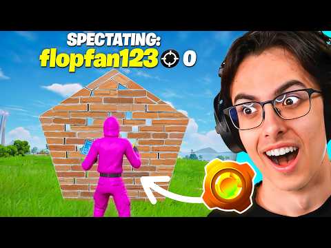 I Snuck Into a BRONZE RANK Fortnite Lobby!