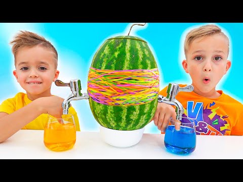 Vlad und Niki - Die besten lustigen Geschichten über Spielzeug für Kinder