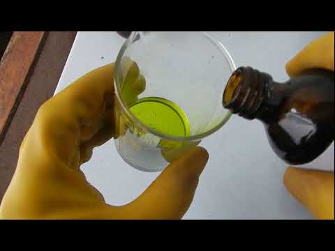 Осаждение золота сахаром. Эксперимент №2