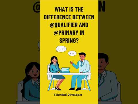 Qualifier vs Primary in Spring? | Java Interview Question | Spring Boot Annotations #TDShorts 19