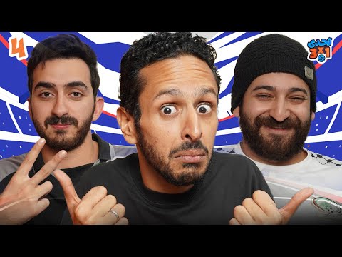 تحدي ٣ x ١ | اسئلة عبثية عن كرة القدم ⚽️🔔 | الاسطي عبده البلف و اياد الموجي 👾🚨