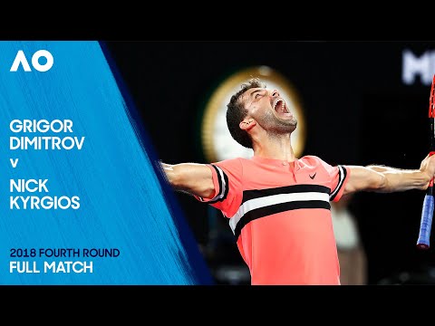 Grigor Dimitrov v Nick Kyrgios Full Match | Australian Open 2018 Fourth Round