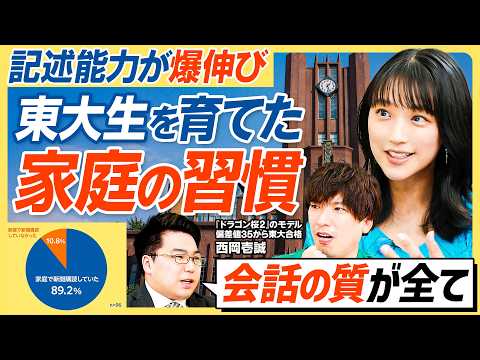 【才能は不要】東大生を育てた家庭がやっている地頭が良い子３つのルール／親は新聞を読め／記述問題・時事問題で決定的な差／親子の会話で因果関係を意識しろ／『ドラゴン桜2』のモデルが伝授【教育新常識】