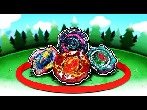 Any Beyblade You Fit In The Circle YOU KEEP!!