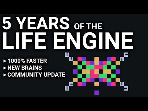 Evolving Brains in the Life Engine (5 Year Anniversary!)