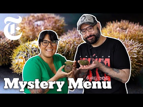 Sea Urchin Challenge: 2 Chefs Make Dinner and Dessert With Uni | Mystery Menu | NYT Cooking