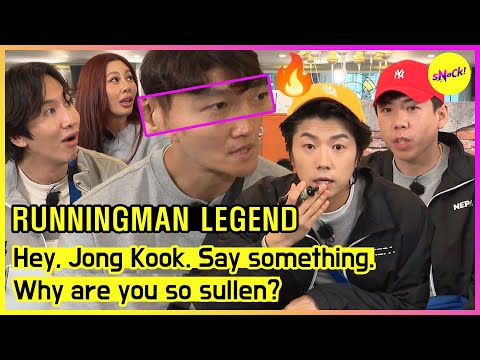 [RUNNINGMAN] Hey, Jong Kook. Say something. Why are you so sullen? (ENGSUB)