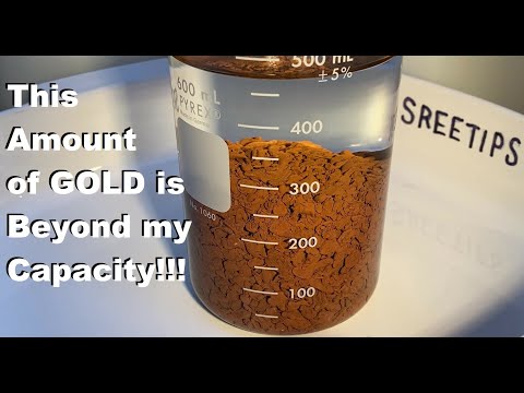 15 Troy Ounce Pure GOLD Bar Complete Refining Pt1