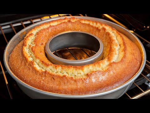 Japanischer Zitronenkuchen in 5 Minuten, den (leider) NIEMAND kennt!