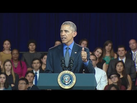 President Obama Holds a YLAI Town Hall