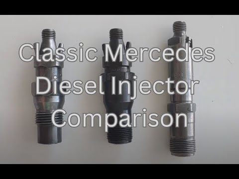 Classic Mercedes Diesel Injector Comparison