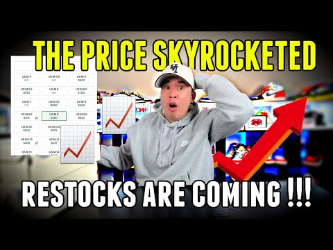 THE PRICE HAS SKYROCKETED 📈🚀 BE READY MORE SURPRISE RESTOCKS ARE COMING !!!