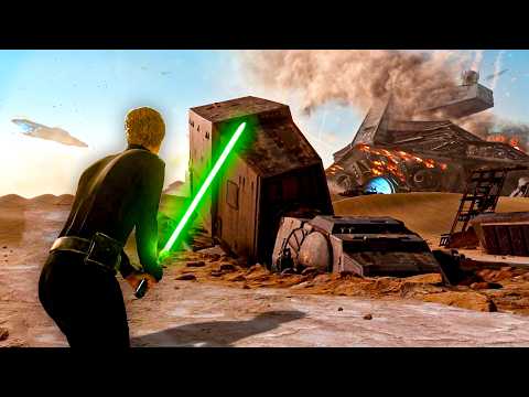 I Explored 100% of Star Wars Battlefront OUTSIDE THE MAP