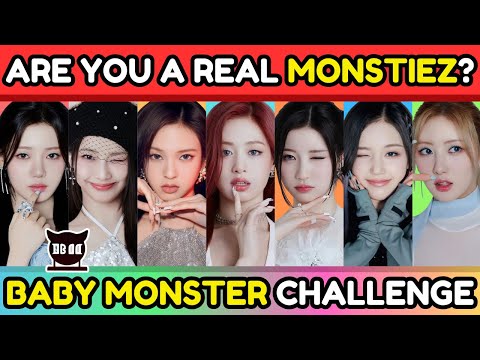 THE Ultimate BABY MONSTER QUIZ: Are You a True MONSTIEZ? ✨  | KPOP GAME