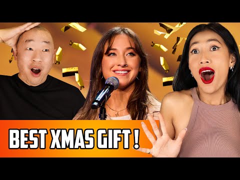 Sydnie Christmas Golden Buzzer On BGT - Sings Tomorrow And Nails It!