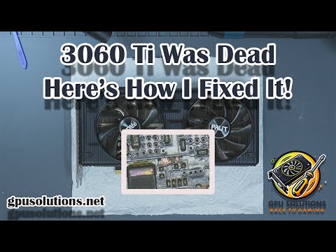 Palit RTX 3060 Ti Not Detected Repair