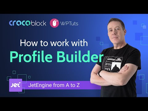 How to work with Crocoblock Profile Builder | JetEngine from A to Z course