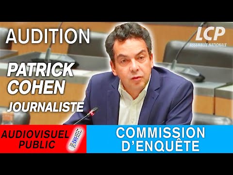 Patrick Cohen est auditionné par la commission d'enquête sur l'audiovisuel public - 18/12/2025