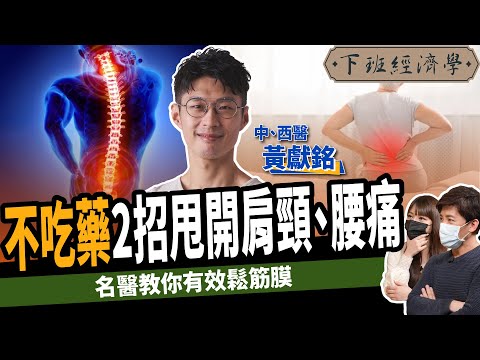 【健康】腰痛竟是癌症前兆？名醫教你2招鬆筋膜：保養內臟治痠痛！ft. @Dr.HuangAmin  ｜下班經濟學231｜謝哲青 @TheStormMedia