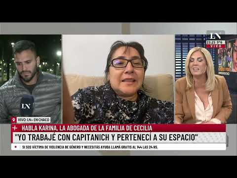 Habla Karina, la abogada de la familia de Cecilia