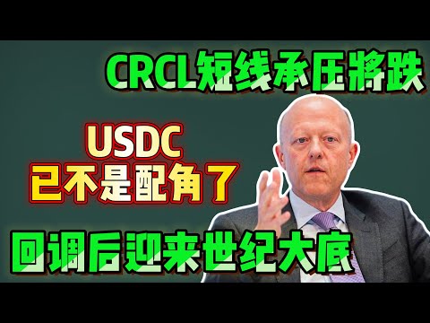 Circle 股价从神话到崩塌，CRCL 这轮下跌到底踩中了哪几条红线｜#USDC #稳定币监管 #美股 #CRCL #Circle