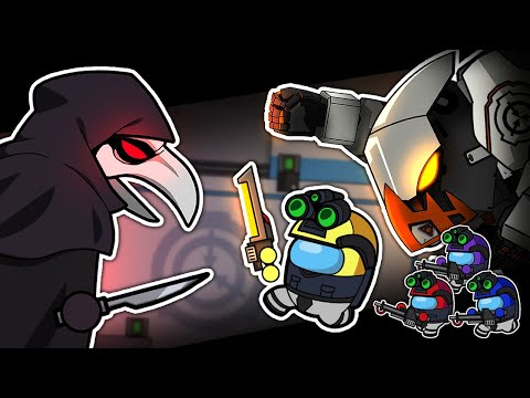 SCP049 vs BABY SCP049 &amp; GHOSTBUSTERS  EP.2 I Among Us Animation