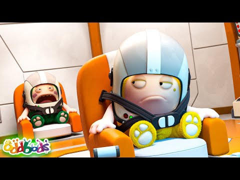 Space Trash Recovery | Oddbods - Sports & Games Cartoons for Kids