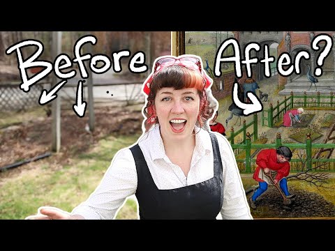 I turned my front yard into a Historical Garden this summer