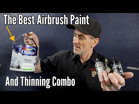 Airbrushing for beginners the best airbrush paint and thinning combination