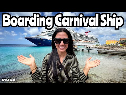 Carnival Horizon Day 1: What to Expect (Fastest Boarding at the Miami Cruise Port) #travel #cruise