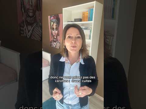 L'IG des carottes est trop élevé ? #igbas #carottes #marielaureandre