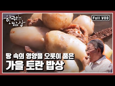 [한국인의밥상★풀버전] 고향의 맛을 찾아 알토란같은 밥상을 만나본다 “살아서 먹을 수 있으니 좋구나 - 가을 토란” (KBS 20151008 방송)
