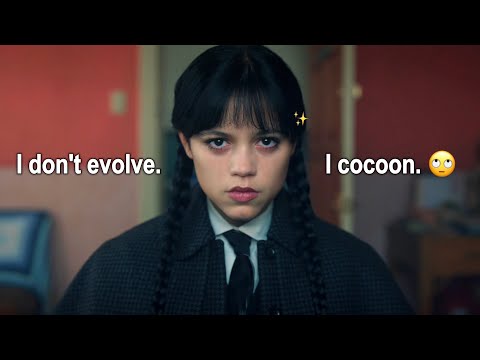 Wednesday being a MOOD for 8 minutes straight