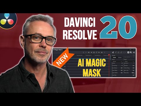 NEW! AI Magic Mask TUTORIAL in DaVinci Resolve 20  - Using a Real NETFLIX Show!