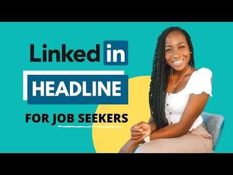 LINKEDIN HEADLINE FOR JOB SEEKERS (EXACT FORMULA & EXAMPLES!)
