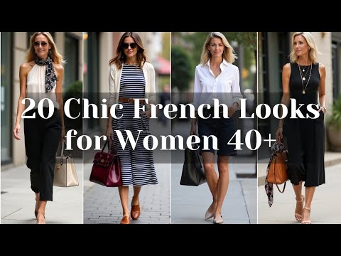 20 French Inspired Summer Outfits Women 40+ Will Actually Wear in 2025