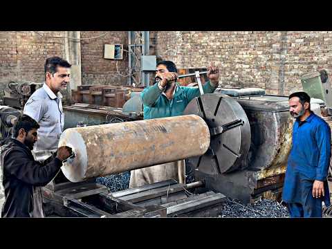 From Scrap Steel to a Powerful Industrial Gear ⚙️ | Heavy Engineering Masterpiece