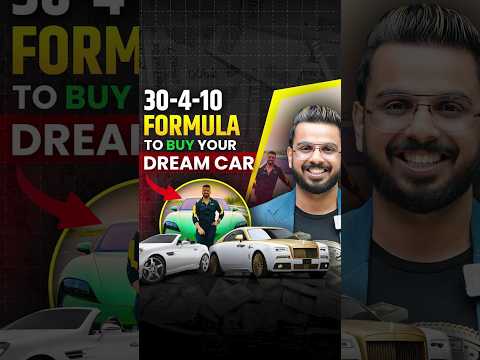 Financial Rule to Buy Your Dream Car 🚘