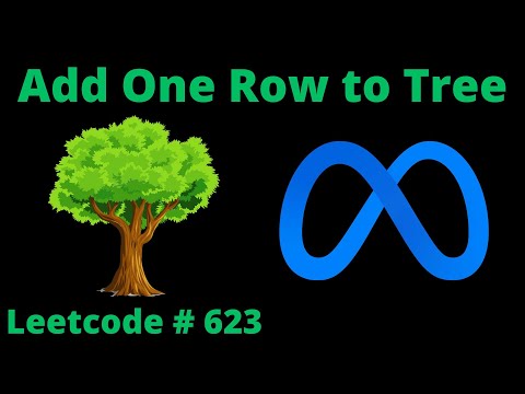 ADD ONE ROW TO TREE | LEETCODE 623 | PYTHON BFS SOLUTION