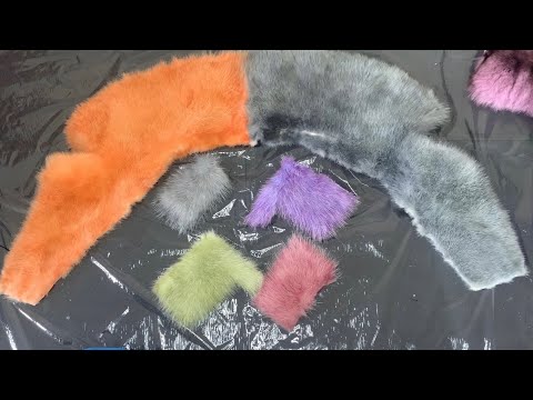 Покраска натурального меха в домашних условиях !!!!!
