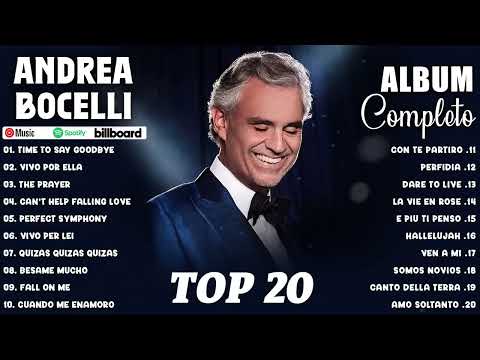 Andrea Bocelli Greatest Hits Full Album 2025 | Best Songs Of Andrea Bocelli   |Best Songs Collection