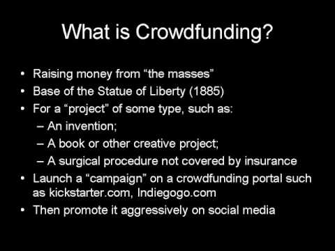 Crowdfunding Under the JOBS Act: Raising Capital Online for your Small Business or Startup