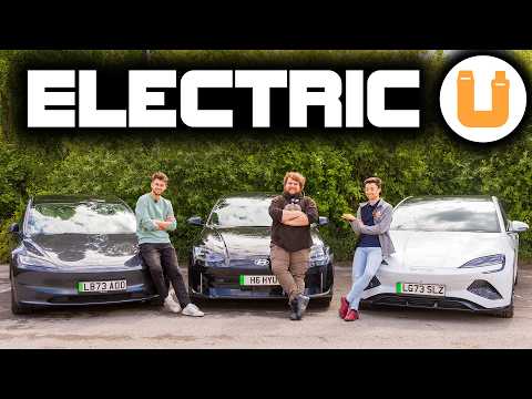 What is the Best EV Saloon? | Tesla Model 3 Vs BYD Seal Vs Hyundai IONIQ 6 Triple Test